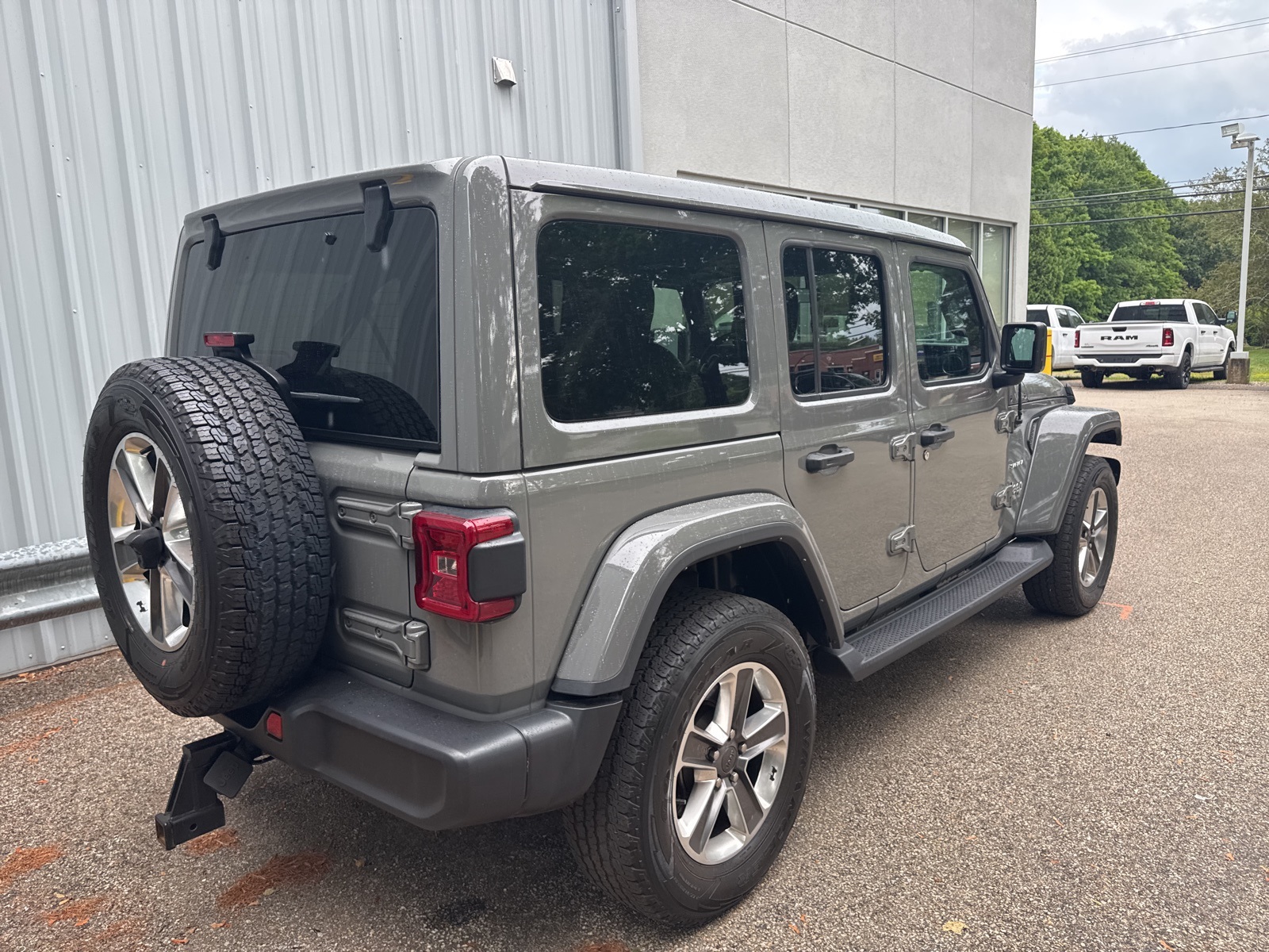 2022 Sting-Gray Clearcoat Jeep Wrangler Unlimited Sahara 4X4 SUV