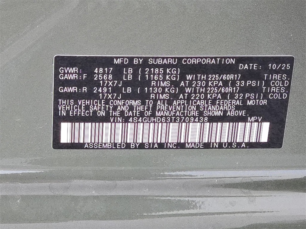 new 2026 Subaru Crosstrek car, priced at $31,524