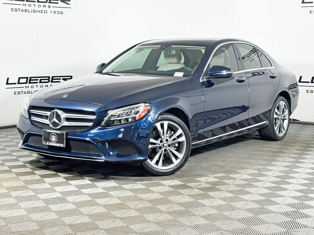 used 2021 Mercedes-Benz C-Class car, priced at $26,999