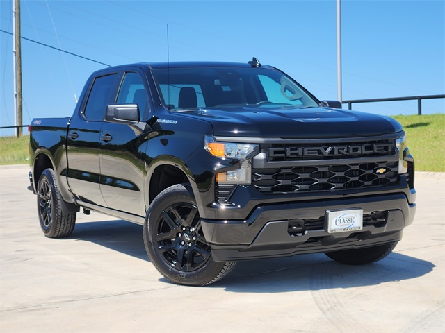 2026 Black Chevrolet Silverado 1500 Custom 4X4 Truck