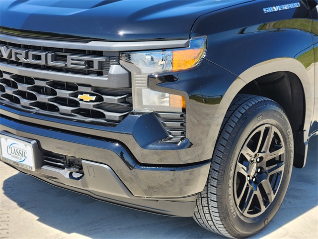 2026 Black Chevrolet Silverado 1500 Custom 4X4 Truck
