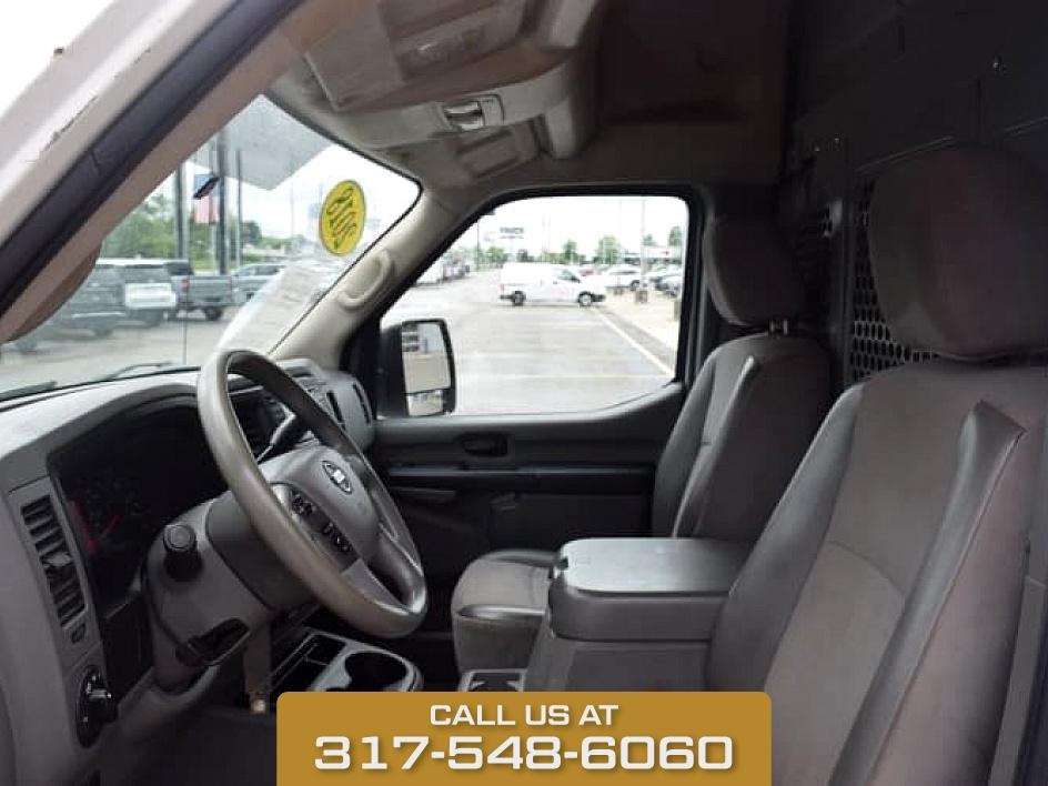 2018 Glacier White Nissan NV Cargo SV RWD Van