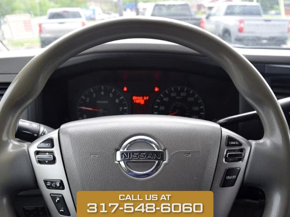 2018 Glacier White Nissan NV Cargo SV RWD Van