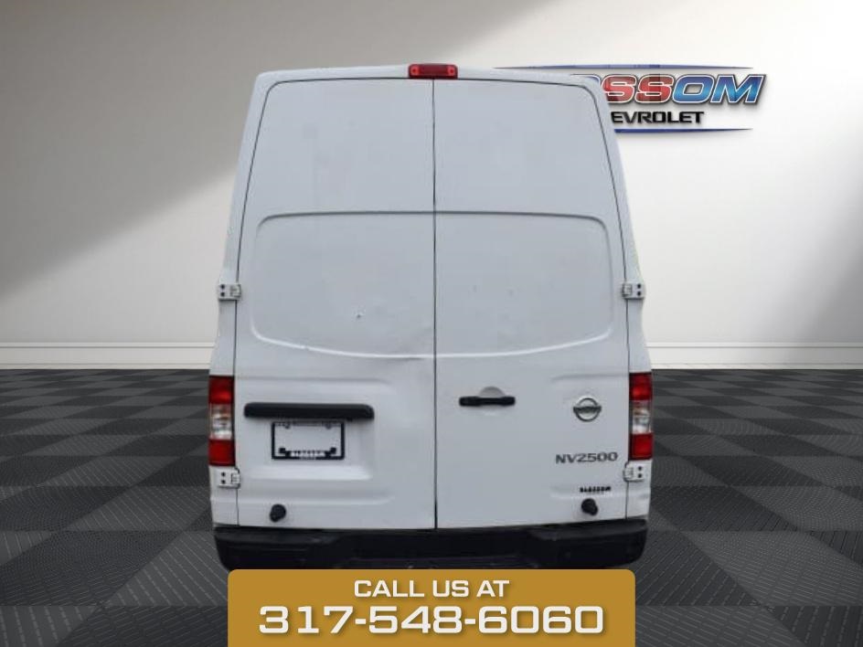 2018 Glacier White Nissan NV Cargo SV RWD Van