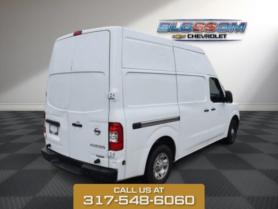 2018 Glacier White Nissan NV Cargo SV RWD Van