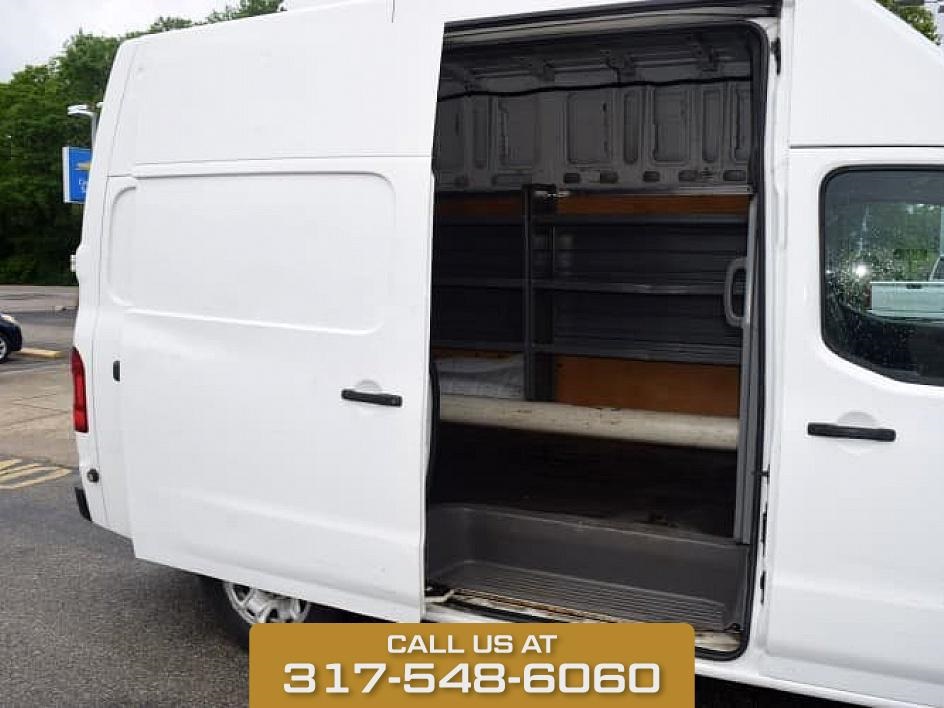 2018 Glacier White Nissan NV Cargo SV RWD Van