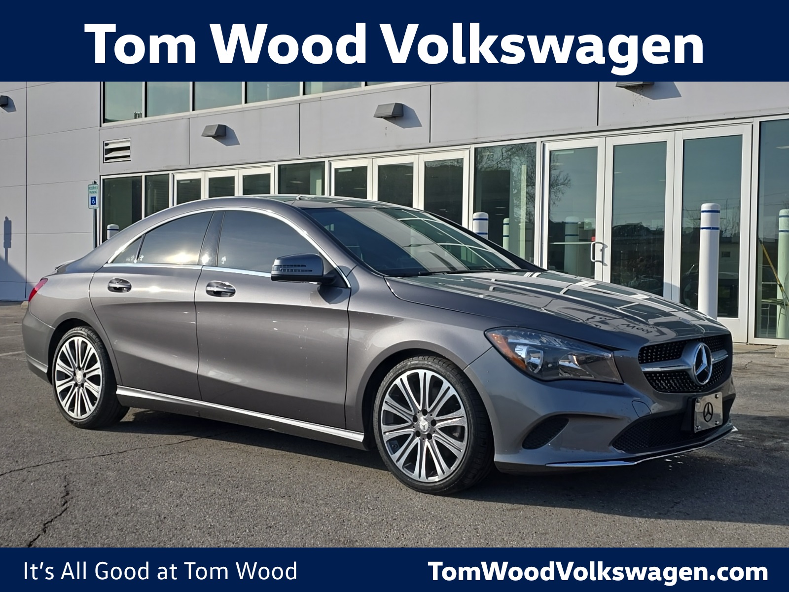 used 2017 Mercedes-Benz CLA car, priced at $14,200