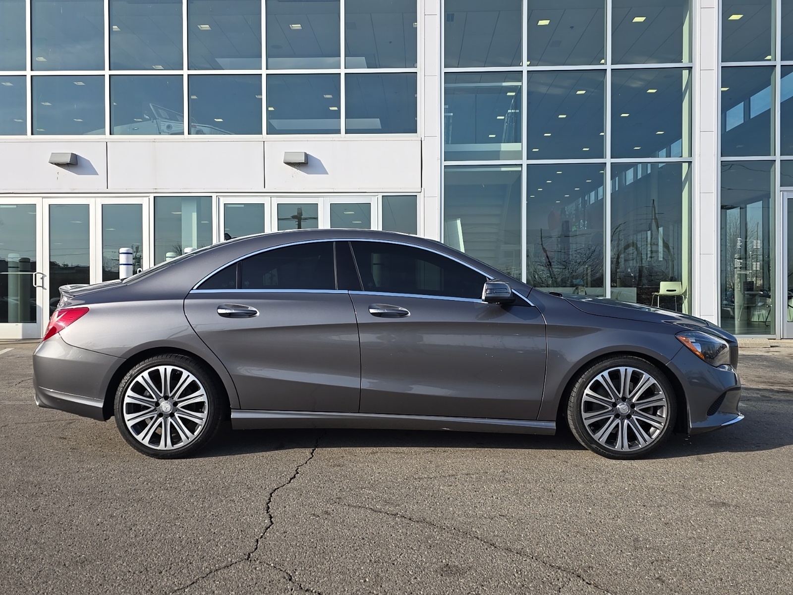 used 2017 Mercedes-Benz CLA car, priced at $14,200