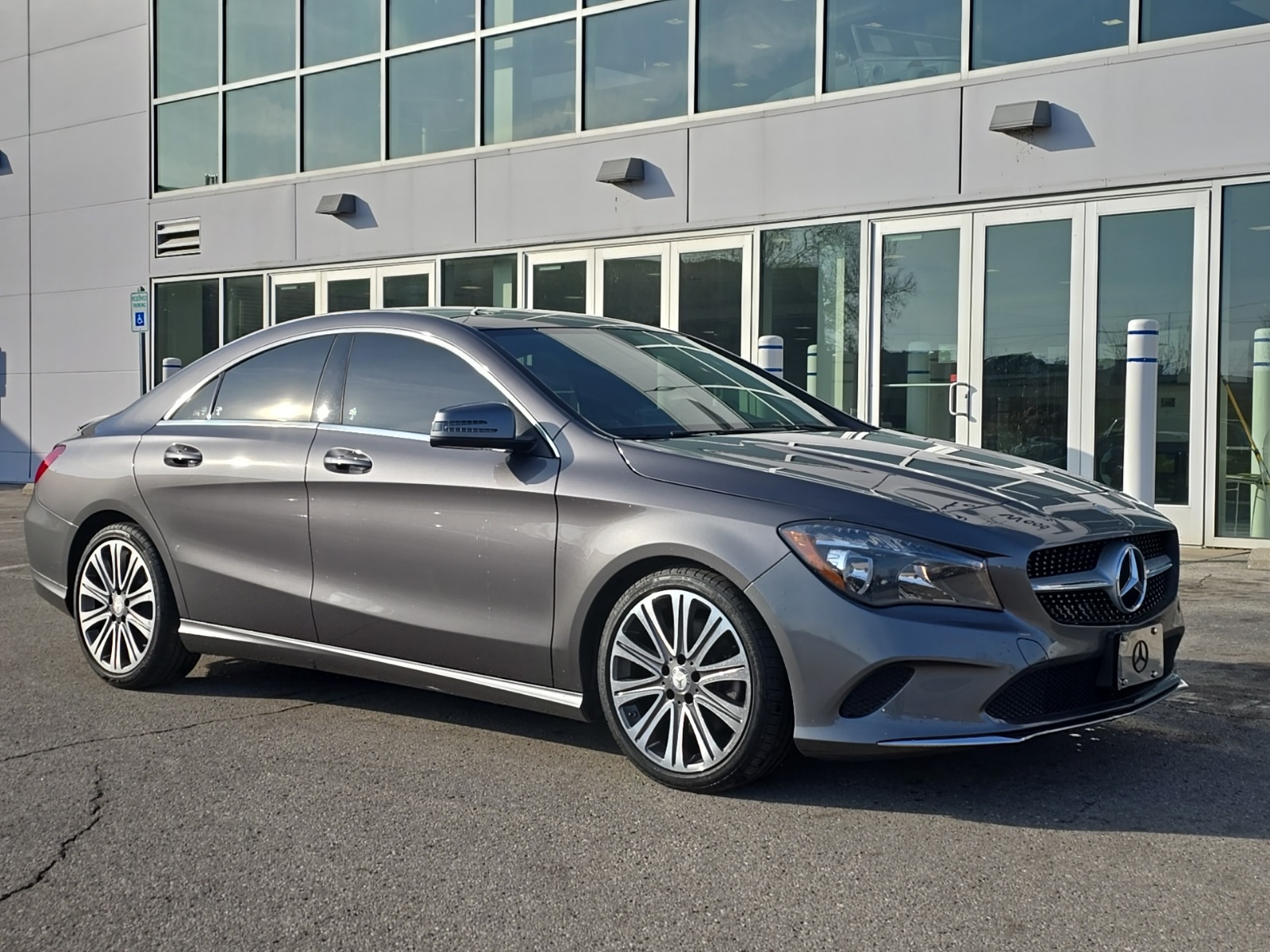used 2017 Mercedes-Benz CLA car, priced at $14,200