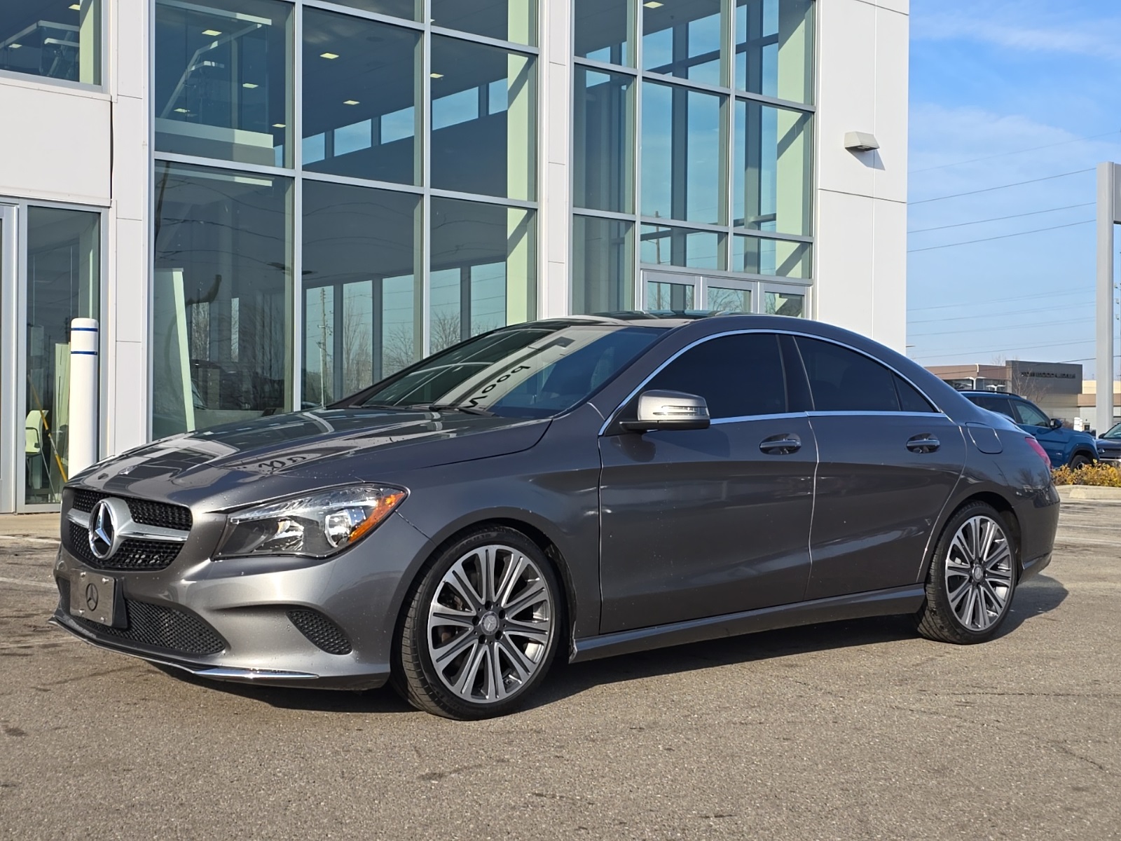 used 2017 Mercedes-Benz CLA car, priced at $14,200