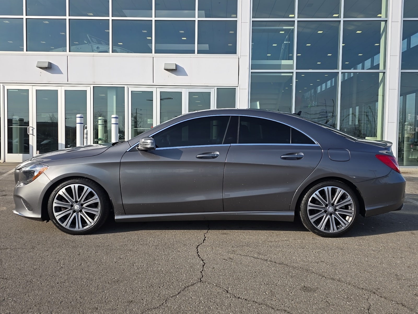 used 2017 Mercedes-Benz CLA car, priced at $14,200