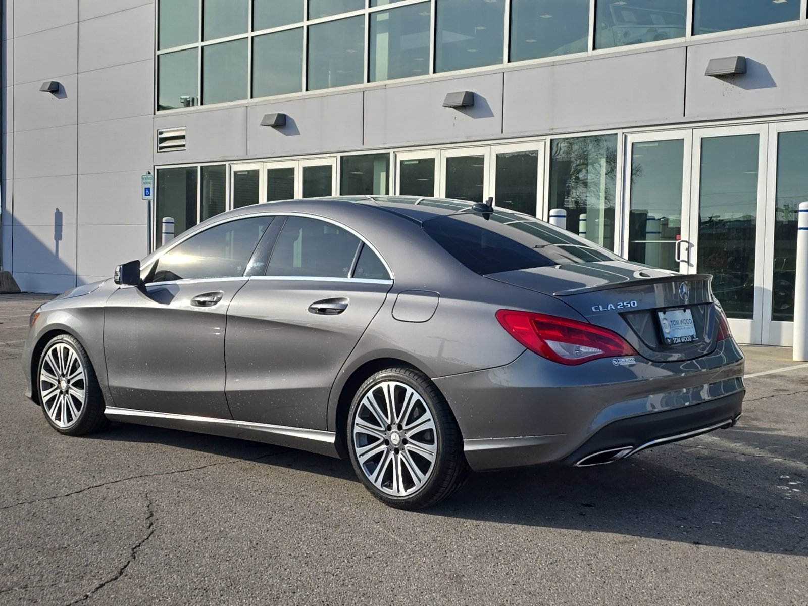 used 2017 Mercedes-Benz CLA car, priced at $14,200