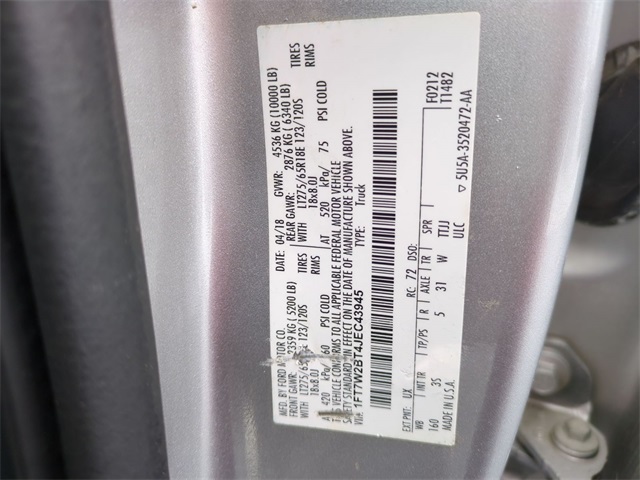 used 2018 Ford F-250SD car, priced at $30,991