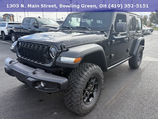 New 2026 Jeep Wrangler Willys 4D Sport Utility