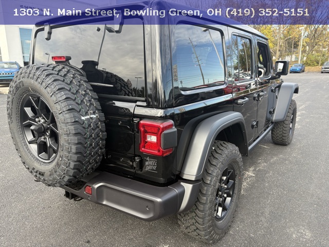 New 2026 Jeep Wrangler Willys 4D Sport Utility