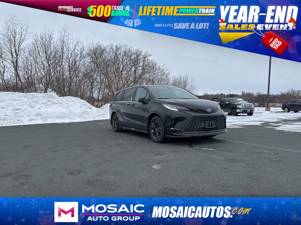 Used 2025 Toyota Sienna XSE Vans