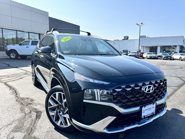 2023 Twilight Black Hyundai Santa Fe Calligraphy AWD SUV