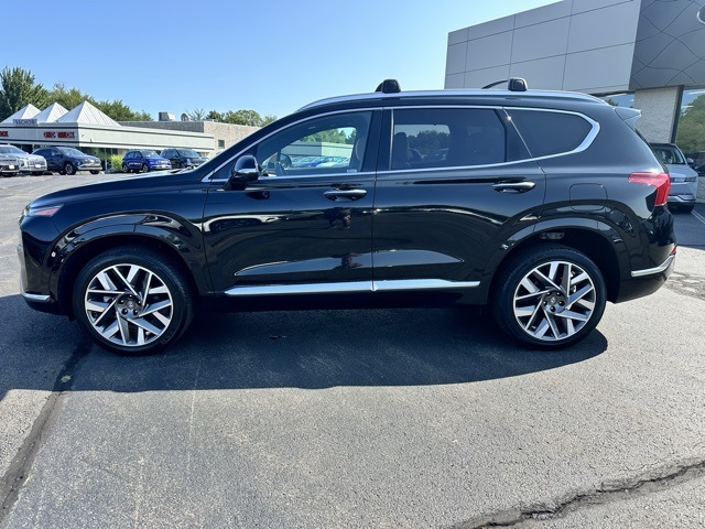 2023 Twilight Black Hyundai Santa Fe Calligraphy AWD SUV