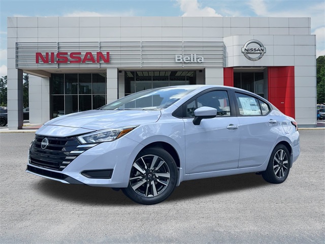 2025 Gray Sky Pearl Nissan Versa 1.6 SV FWD Sedan