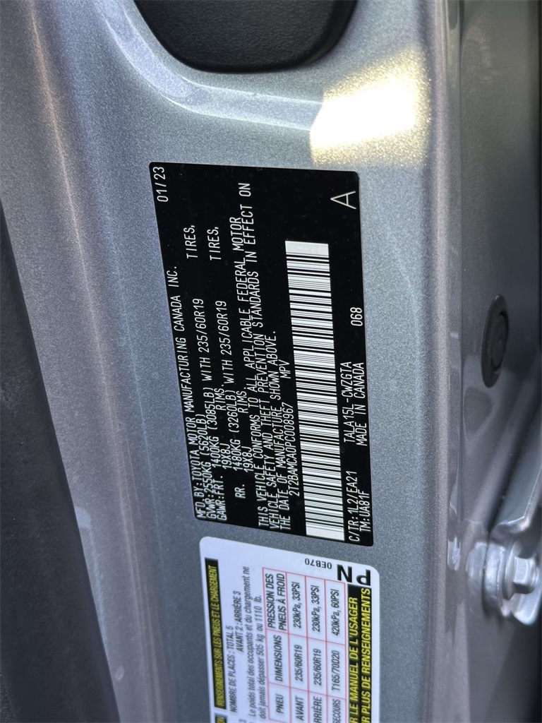 used 2023 Lexus RX car, priced at $44,495