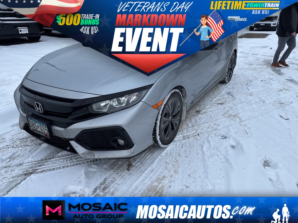 Used 2018 Honda Civic EX Cars
