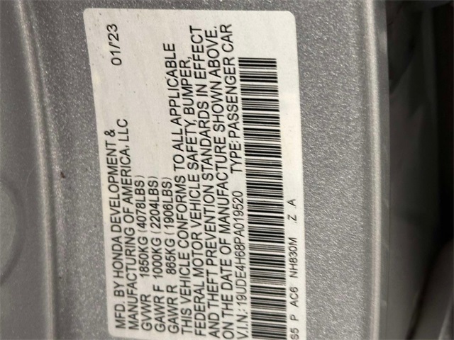 used 2023 Acura Integra car, priced at $26,700