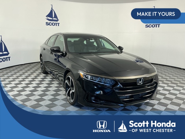used 2022 Honda Accord car, priced at $28,291
