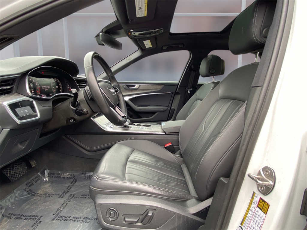 2024 White Audi A6 Sedan 45 Premium Plus AWD Sedan