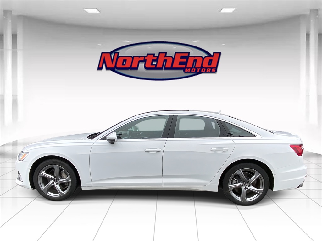 2024 White Audi A6 Sedan 45 Premium Plus AWD Sedan
