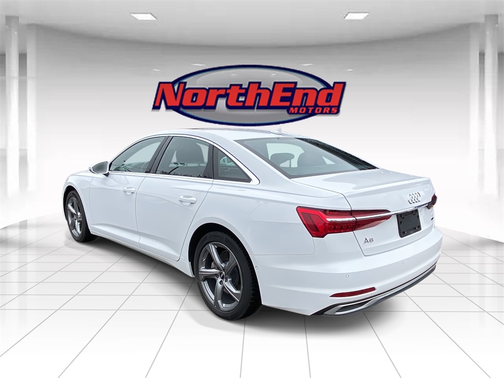 2024 White Audi A6 Sedan 45 Premium Plus AWD Sedan