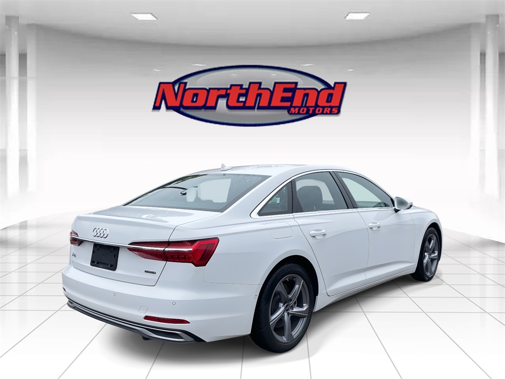 2024 White Audi A6 Sedan 45 Premium Plus AWD Sedan