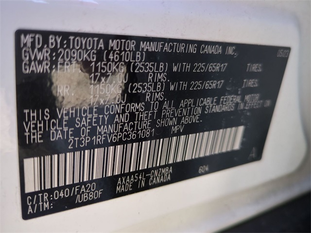 used 2023 Toyota RAV4 car, priced at $29,911