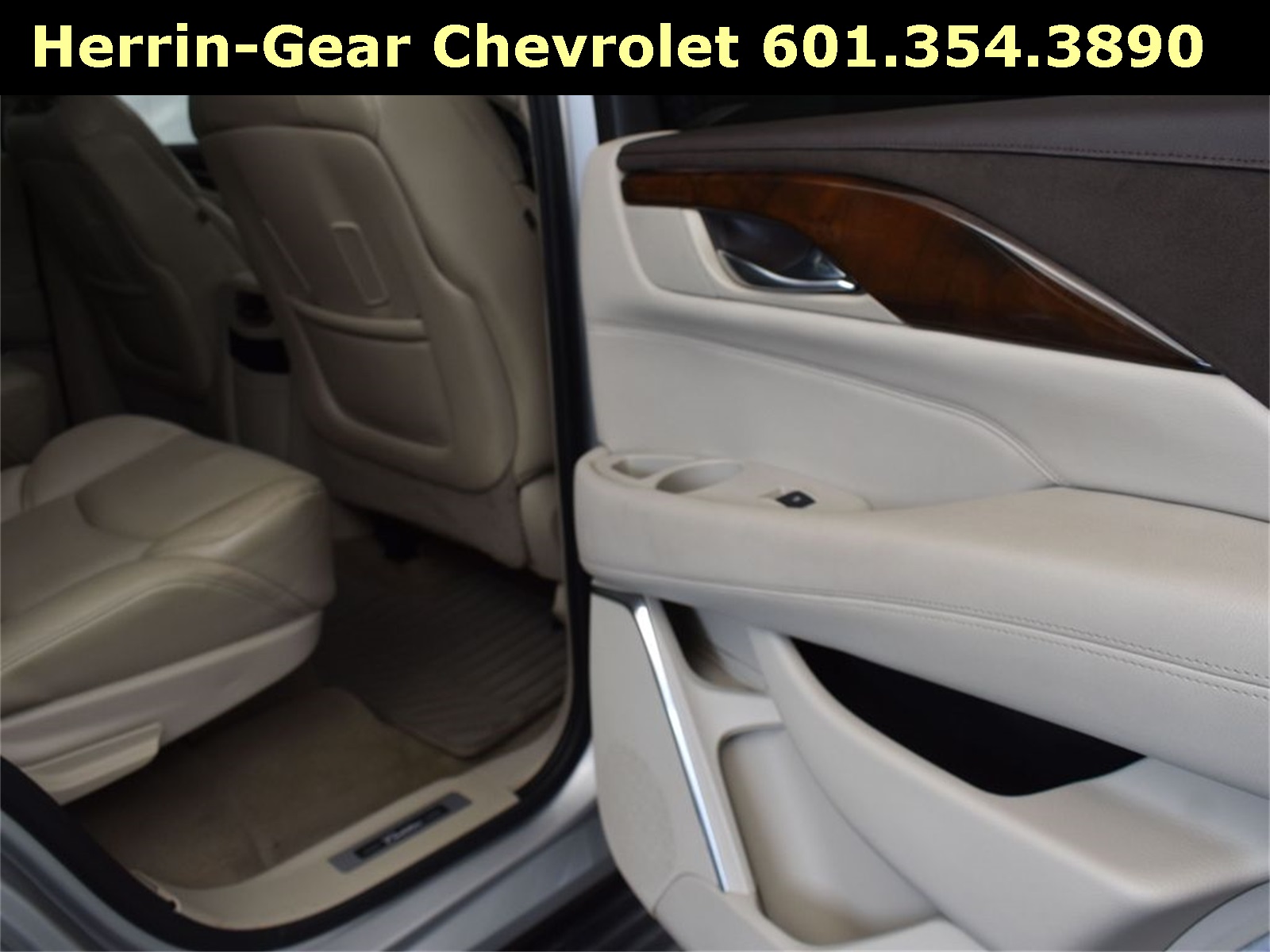2016 Radiant Silver Metallic Cadillac Escalade Luxury RWD SUV