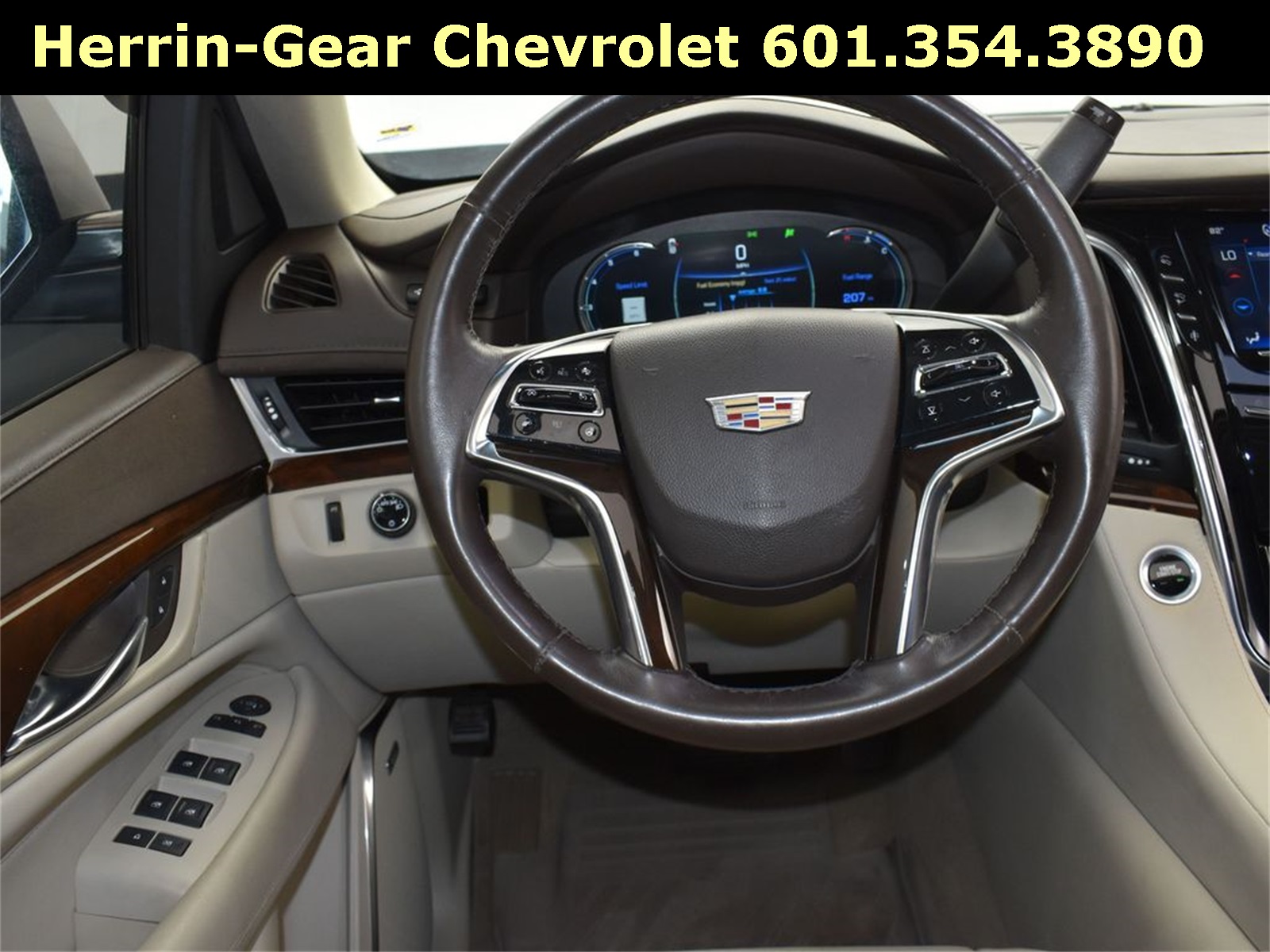 2016 Radiant Silver Metallic Cadillac Escalade Luxury RWD SUV
