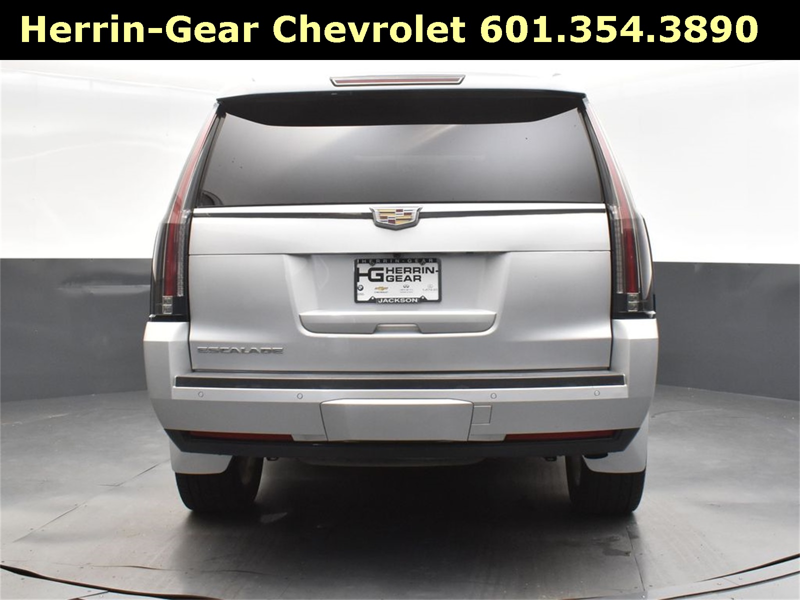2016 Radiant Silver Metallic Cadillac Escalade Luxury RWD SUV