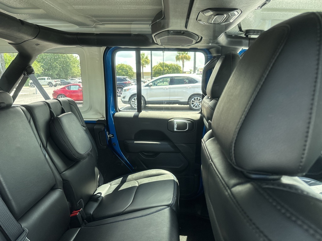 2022 Hydro Blue Pearl Coat Jeep Wrangler Unlimited Rubicon 4xe 4X4 SUV