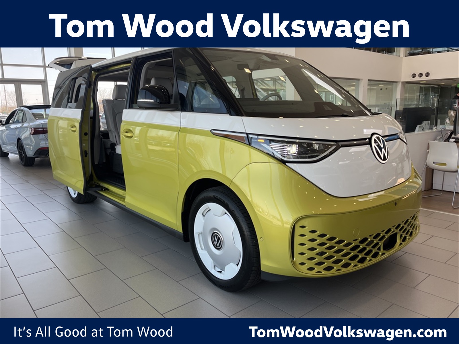 new 2025 Volkswagen ID. Buzz car, priced at $59,696