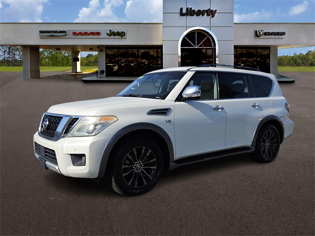 Used 2017 Nissan Armada Platinum with VIN JN8AY2NC7H9512636 for sale in Hinesville, GA