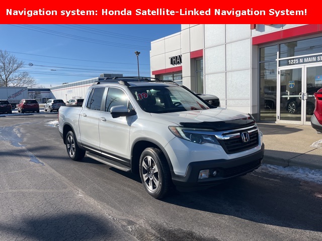 used 2019 Honda Ridgeline RTL-T 4D Crew Cab