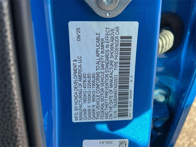 new 2026 Acura Integra car, priced at $40,995