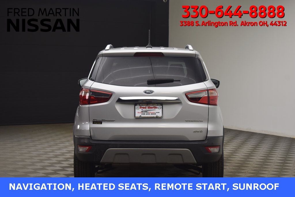 used 2019 Ford EcoSport car, priced at $15,107