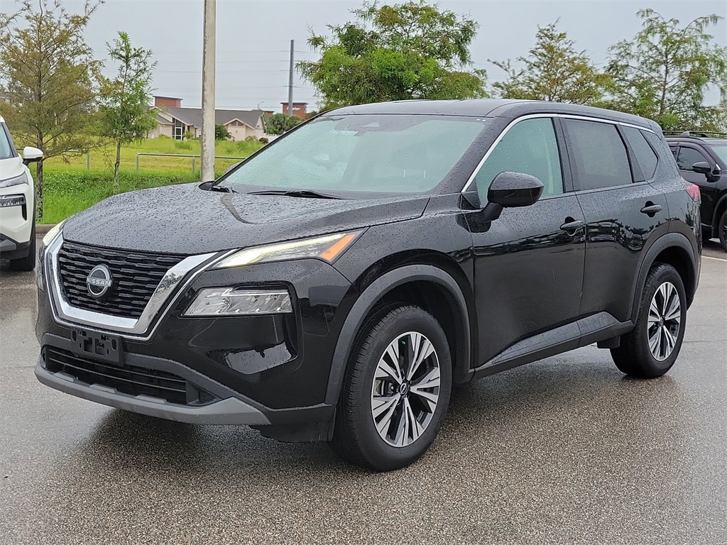 2023 Super Black Nissan Rogue SV FWD SUV