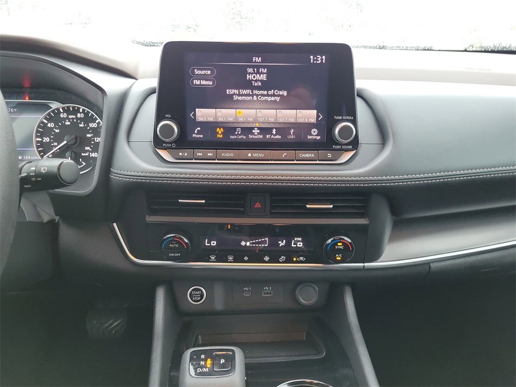 2023 Super Black Nissan Rogue SV FWD SUV