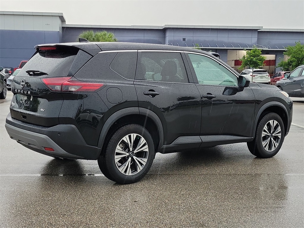 2023 Super Black Nissan Rogue SV FWD SUV
