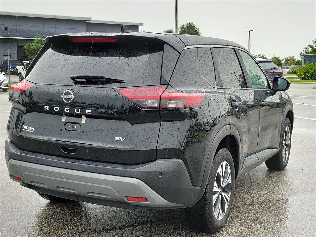 2023 Super Black Nissan Rogue SV FWD SUV