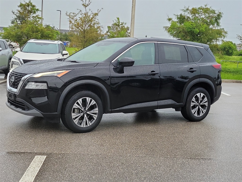 2023 Super Black Nissan Rogue SV FWD SUV