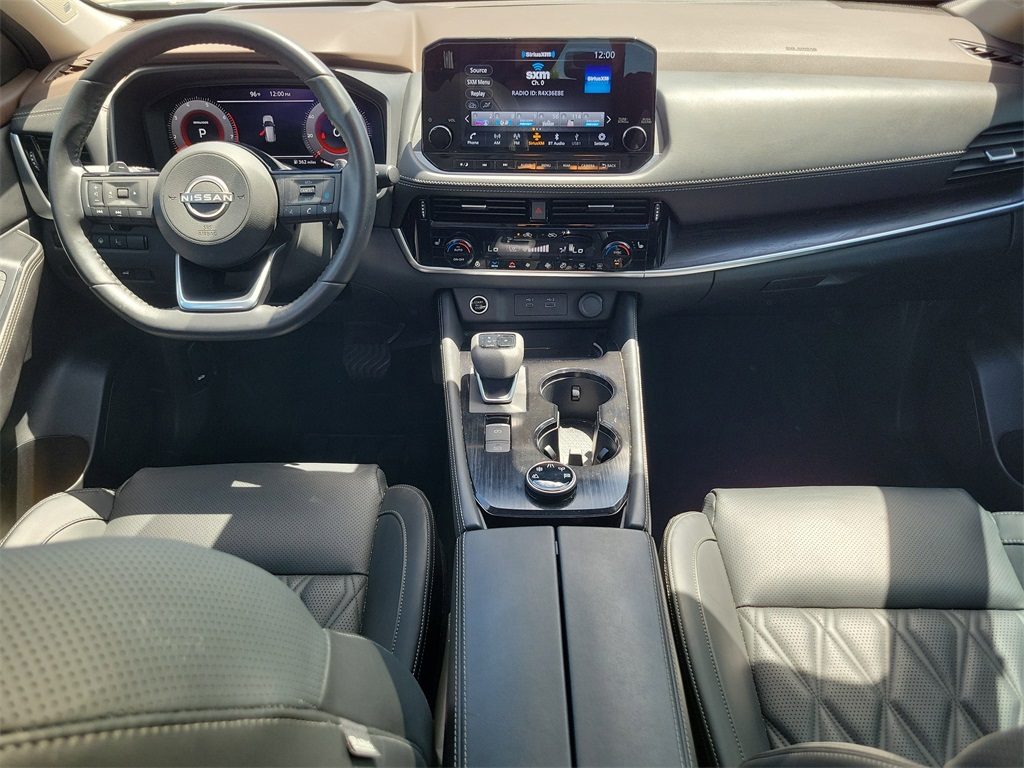 2023 Brilliant Silver Metallic Nissan Rogue Platinum AWD SUV
