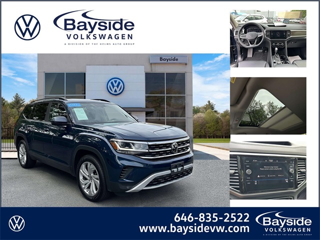 used 2022 Volkswagen Atlas car, priced at $30,232