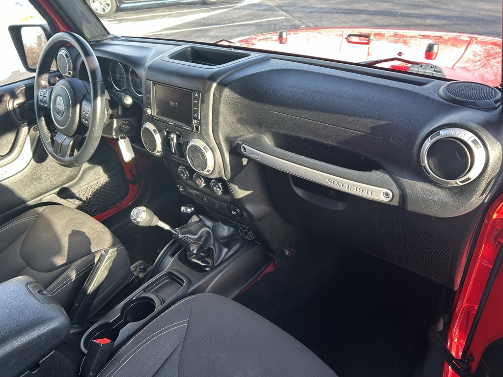 used 2017 Jeep Wrangler car, priced at $19,652