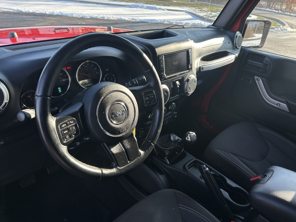 used 2017 Jeep Wrangler car, priced at $19,652